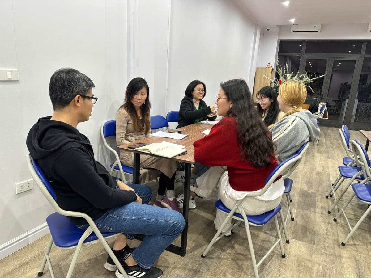 Practicing English with adults photo 4