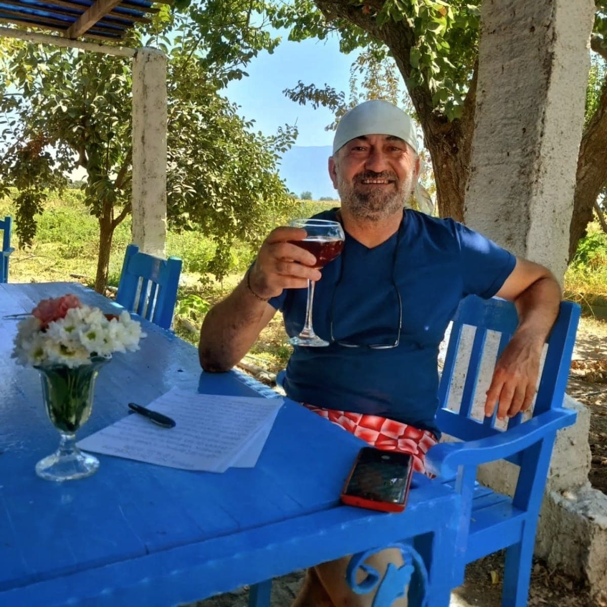 Farm volunteer in Manisa, Aegean region of Türkiye. photo 1