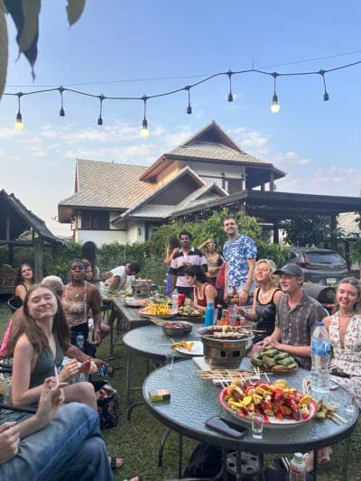 Warm Cultural Exchange & Online English Teaching in Mae Wang, Chiang Mai