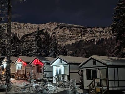 Explore the Rocky Mountains while helping us with our Cabins